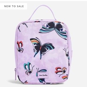 Vera Bradley Lavender Butterfly Lunch Bunch Box